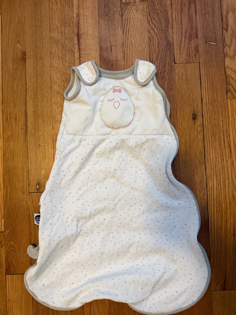 Nested Bean weighted Sleep Sack - size 0-3 months